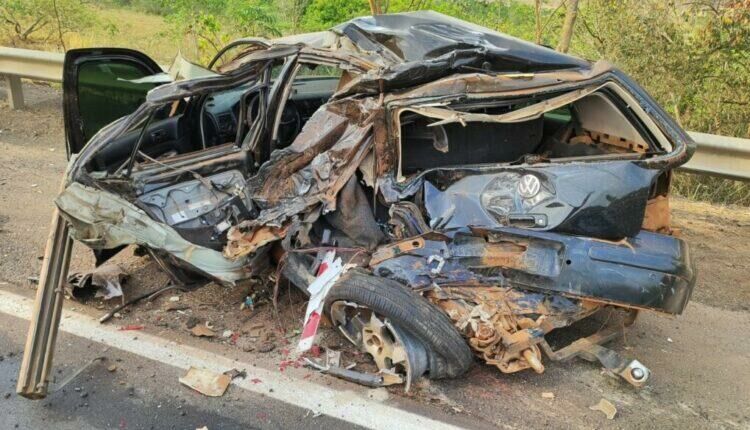 Imagem de compartilhamento para o artigo Vereador de Lagoa Santa (GO) e sua esposa sofrem acidente grave na BR-158 em Paranaíba (MS) da MS Todo dia